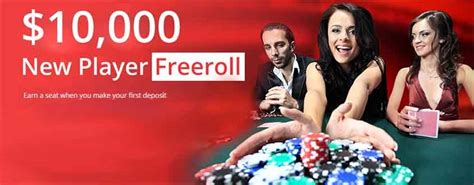 poker sites with freeroll tournaments.